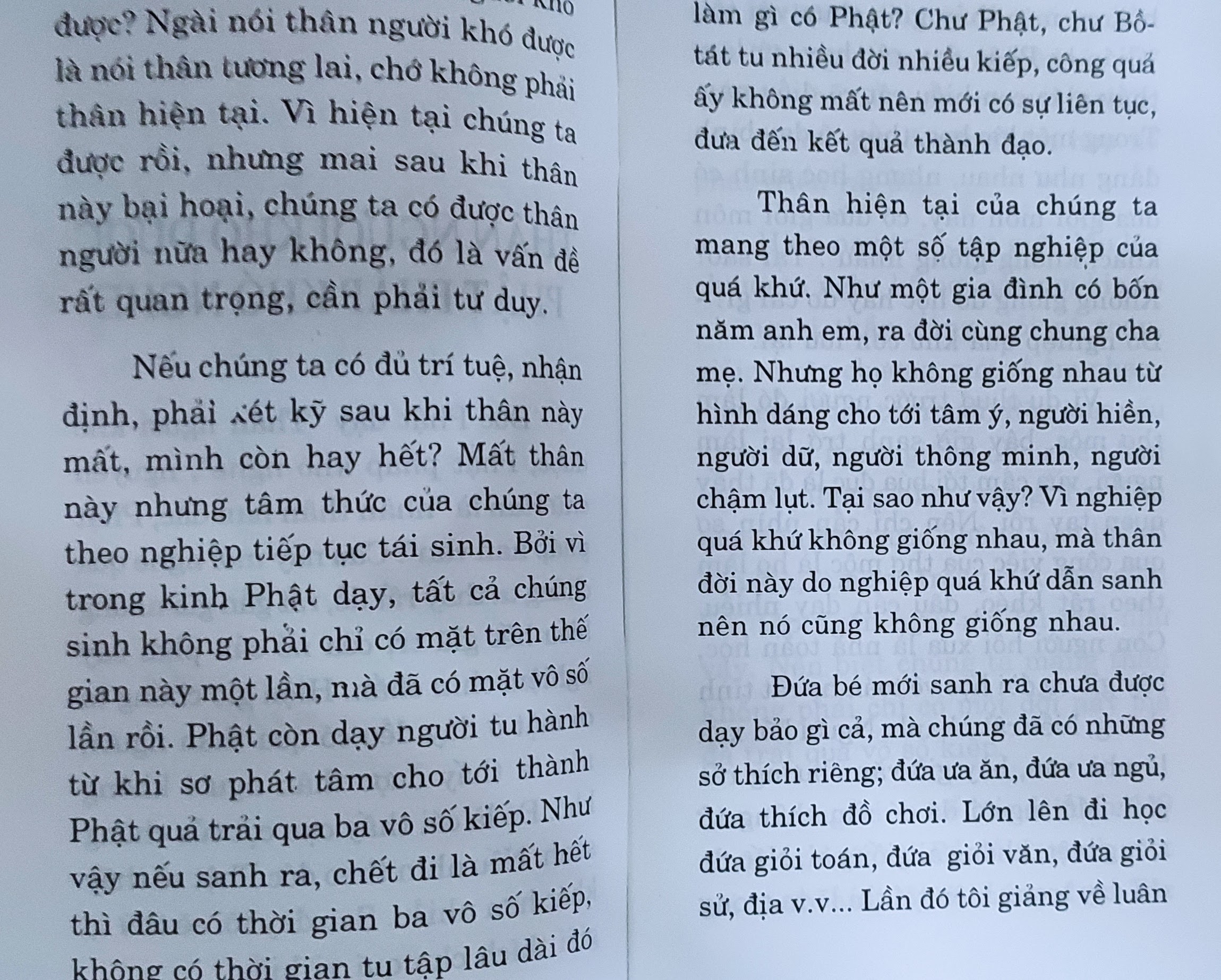 Thân người khó được Phật pháp khó nghe