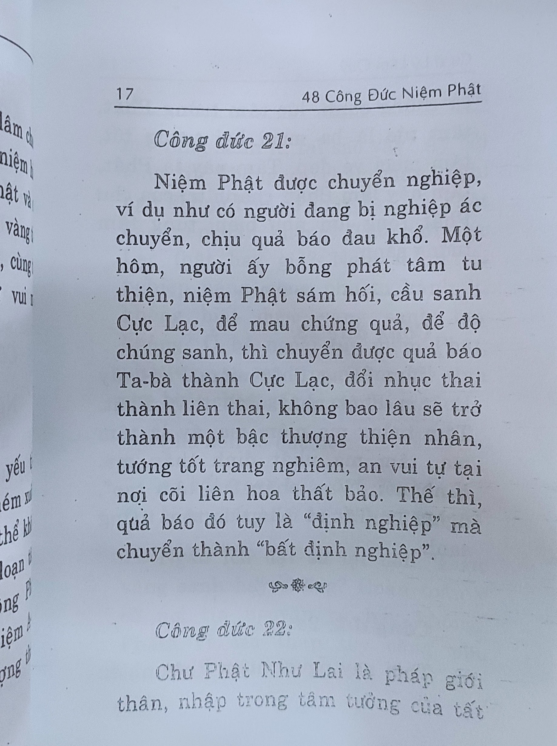 48 công đức niệm Phật (bản photo)