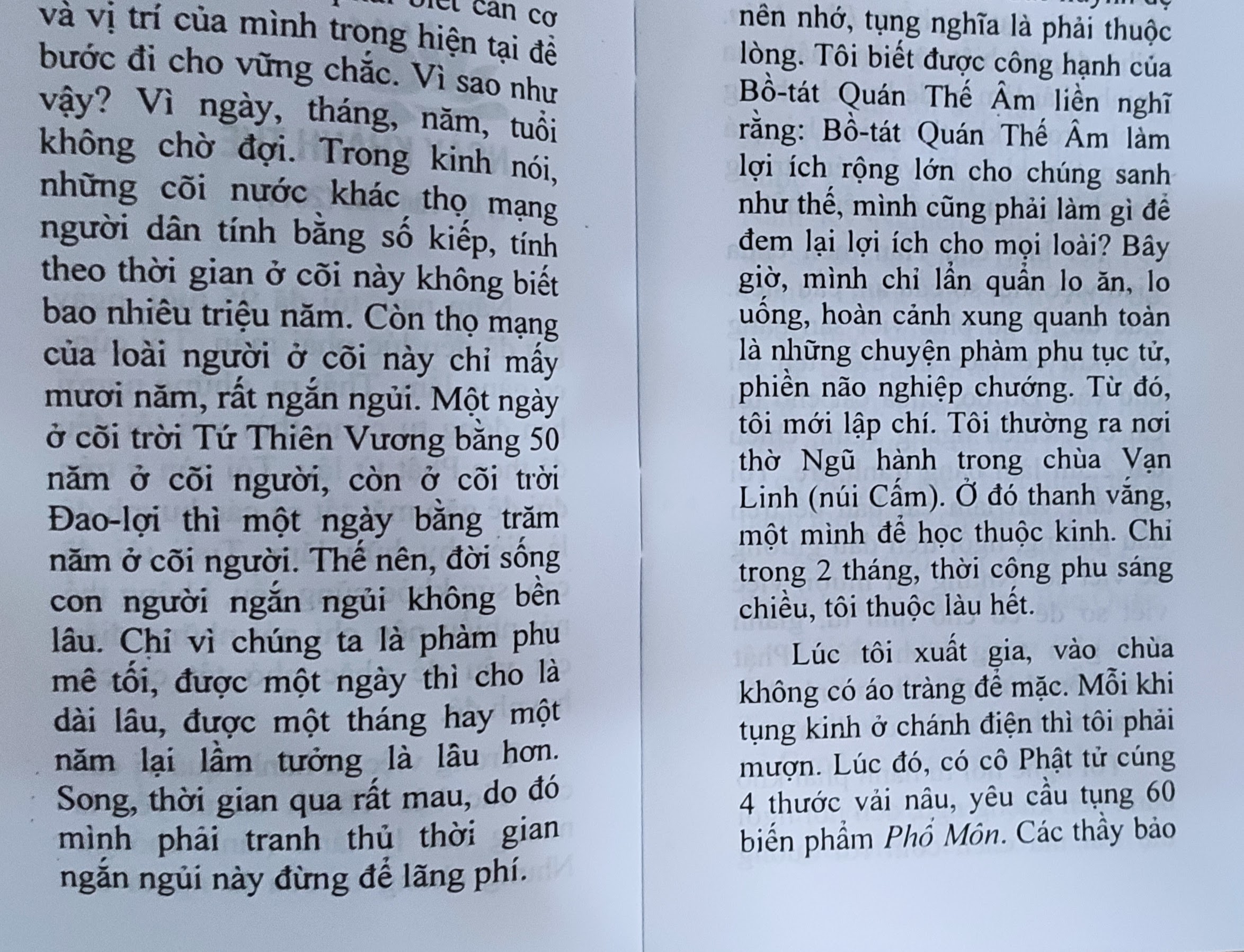 Nhắc nhở tu hành