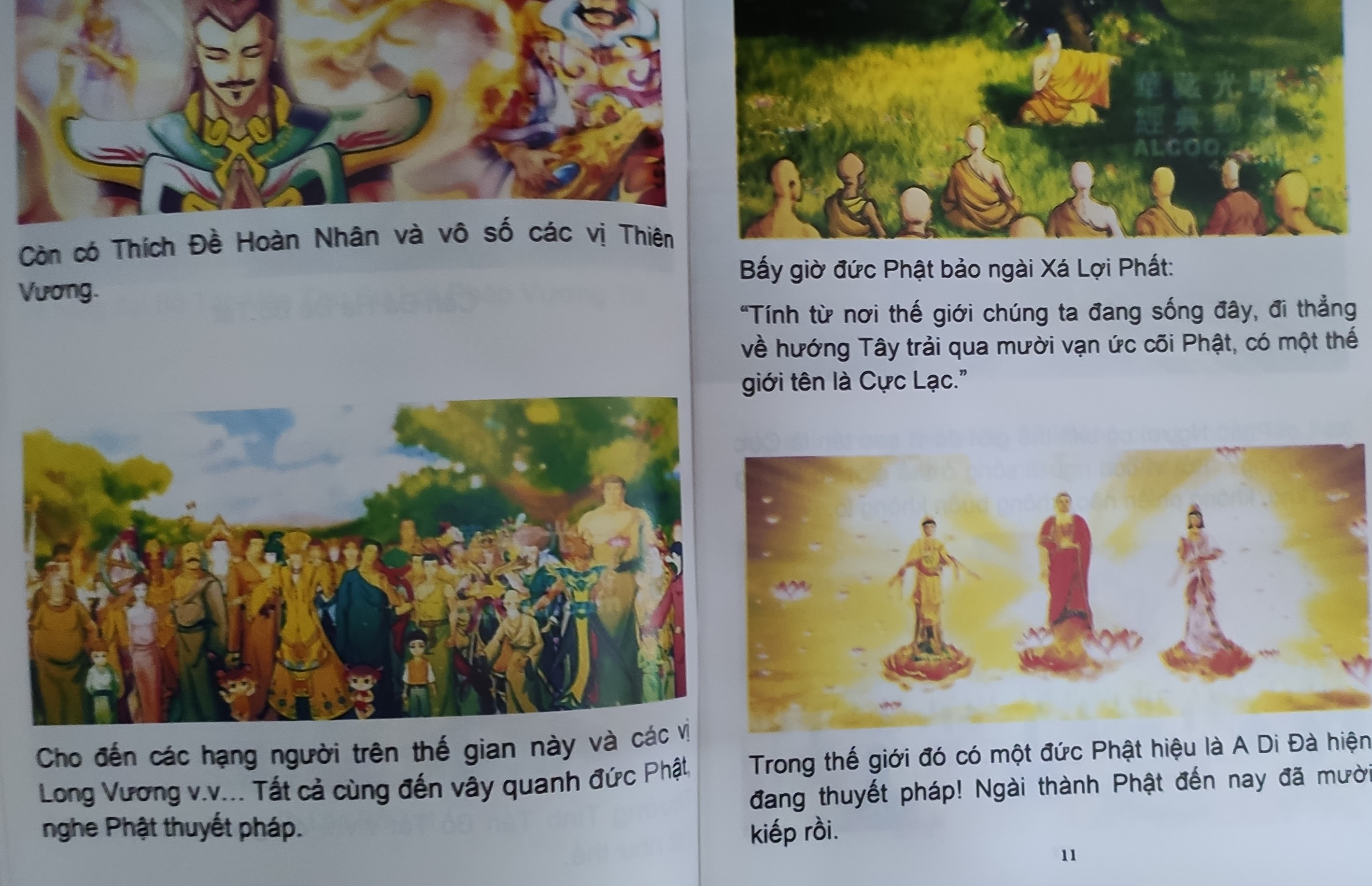 Truyện tranh Phật giáo Tây phương cực lạc thế giới