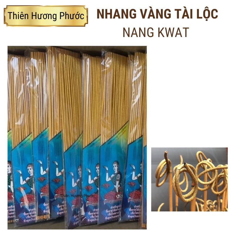 Nhang cuốn tàn tròn đồng xu nang kwat