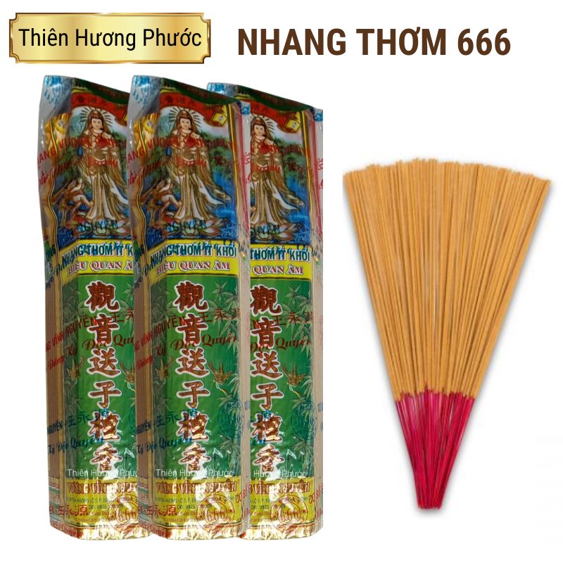 Nhang 666 thơm dịu 300g