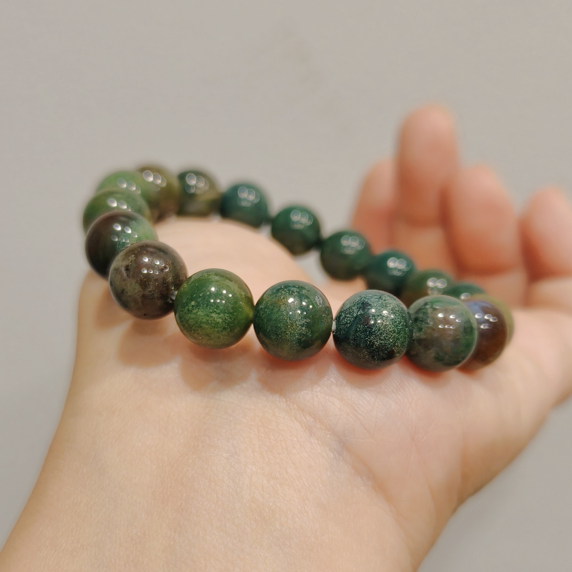 250417 Flashsale Chuỗi bình an đá thiên nhiên 10ly