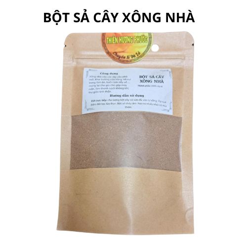 Bột sả cây xông nhà phong thủy