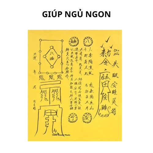 Giúp ngủ ngon giấy cúng