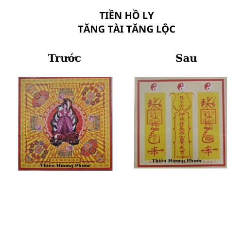 Cúng tăng tài lộc giấy cúng