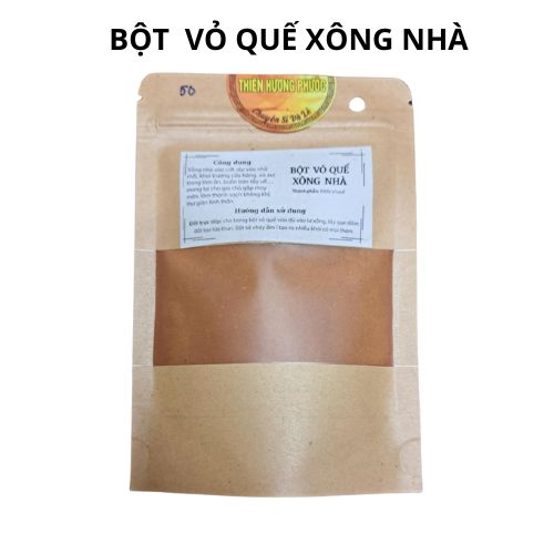 Bột vỏ quế xông nhà phong thủy