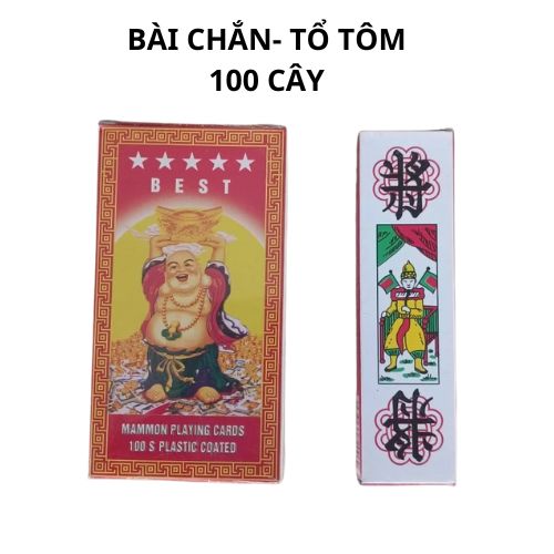 Bộ bài tổ tôm, bài chắn 100 cây